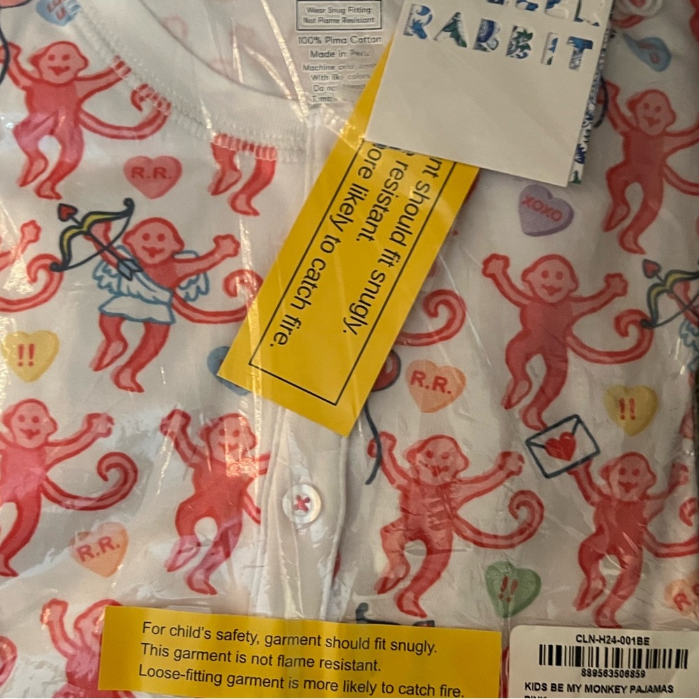 Roller Rabbit Be My Monkey Pajamas Kids